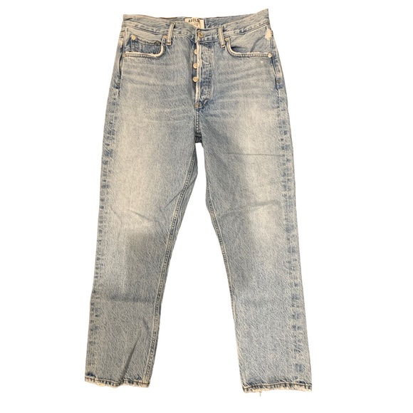 AGOLDE Hi Rise Lightly Distressed Jeans - Picture 1 of 5